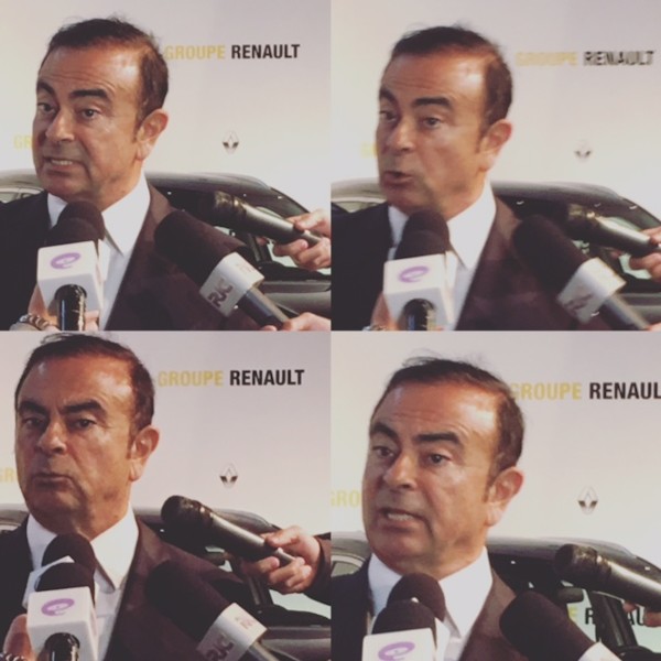 Ghosn: "Renault, Renault, Renault"